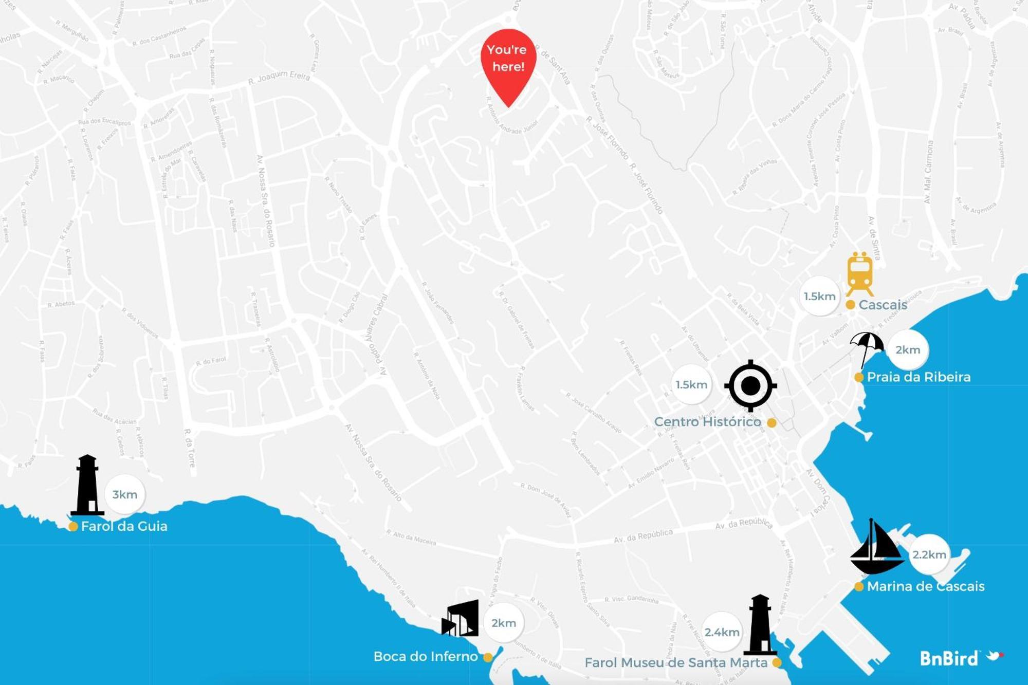 Cascais Atlantic Views Apartment ภายนอก รูปภาพ